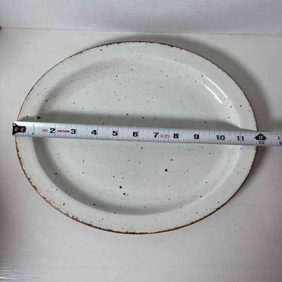 Vtg Midwinter Stonehenge 12” Oval Serving Platter Stoneware England Oven- Table - Picture 5 of 6